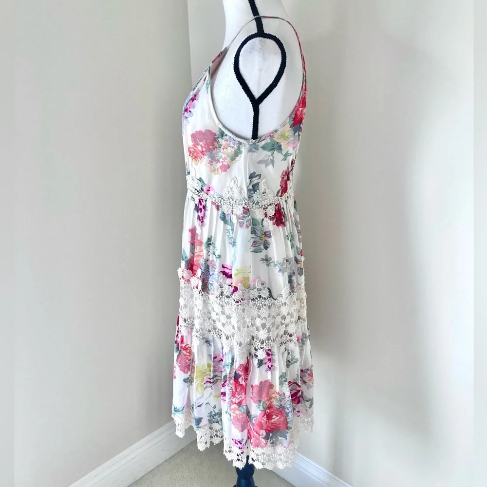 Anthropologie Ranna Gill Kalila Floral Dress Size S - Picture 8 of 13